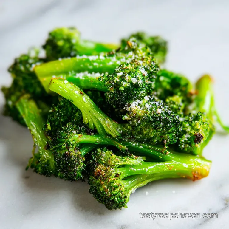 Oven Roasted Frozen Broccoli
