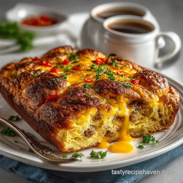 Breakfast Casserole: Ultimate Overnight Sausage Bake