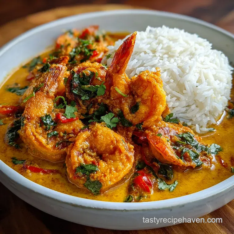 Coconut Shrimp Curry with Snappy Shrimp