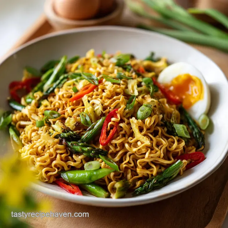 Ramen Noodle Stir Fry: Non-Mushy Texture