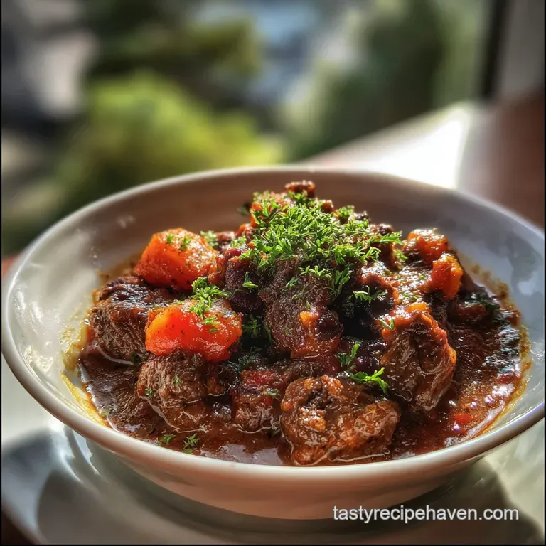 Red Wine Braised Short Rib Chili | Velvety Texture