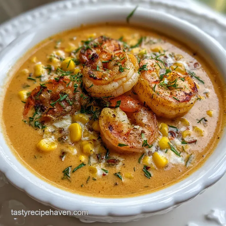 Louisiana Shrimp and Corn Bisque