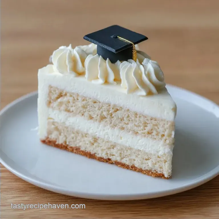 Simple College Graduation Cake: Moist and Velvety
