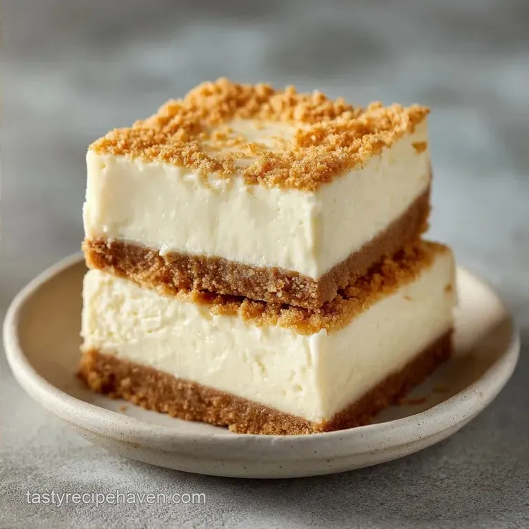 No-Bake Velvet Cheesecake Bars: Simple Grad Party Dessert