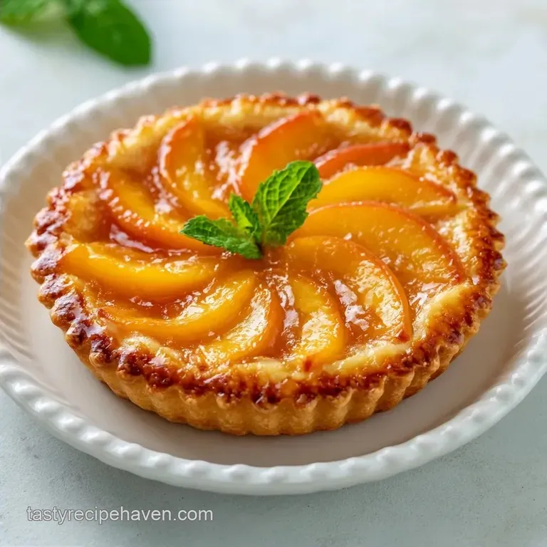 Simple Homemade Peach Pie with Fresh Peaches