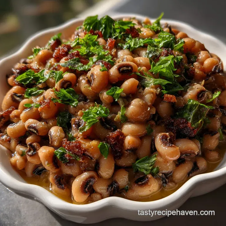Flavorful Southern Black Eyed Peas: Collagen Rich