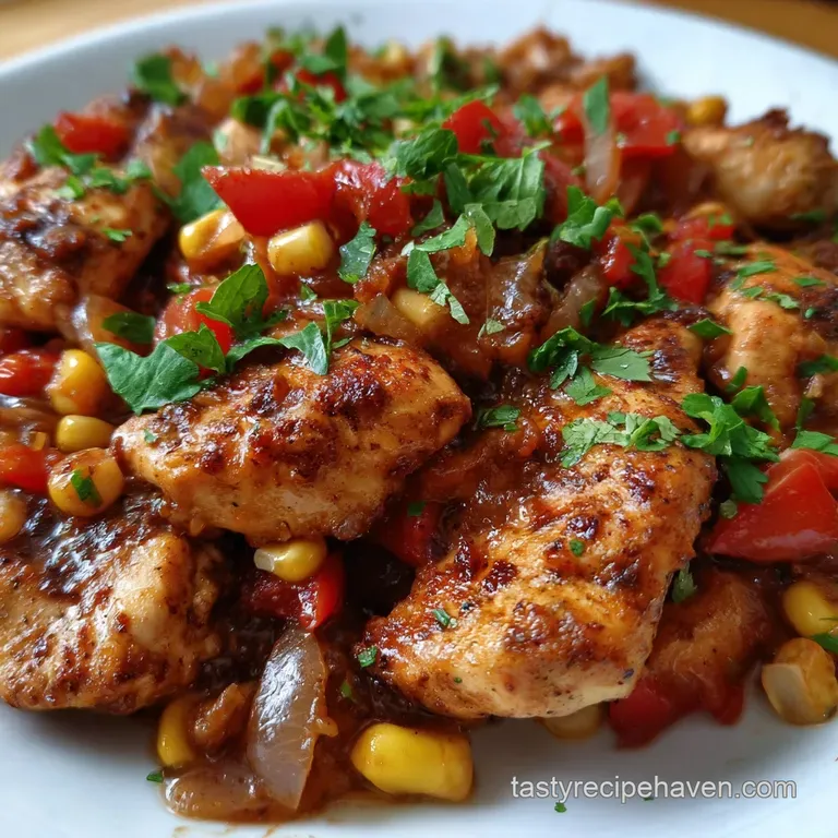 Fiesta Chicken: Speedy Skillet Weeknight Wonder