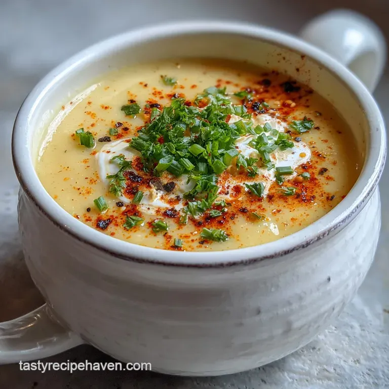 Easy Spicy Baked Potato Soup