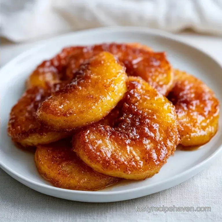 Sweet Peach Slices: Caramelized and Tender