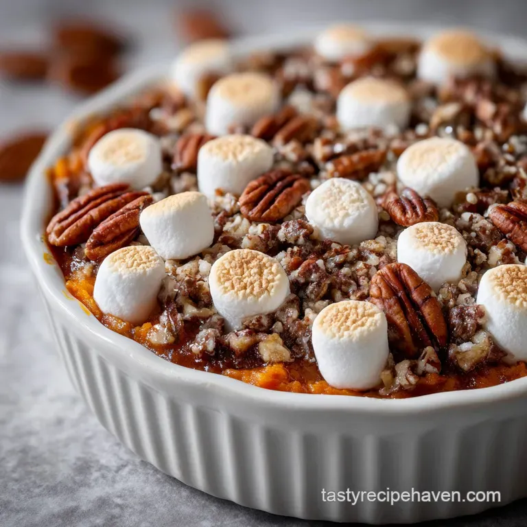 Sweet Potato Casserole with Marshmallows