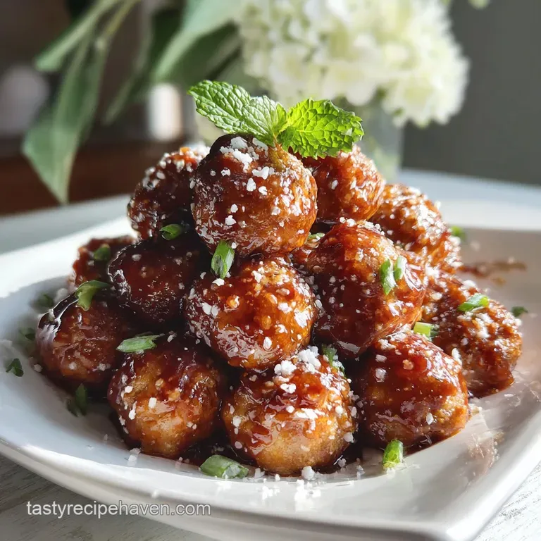 Sweet and Sour Meatballs: Crock Pot Magic