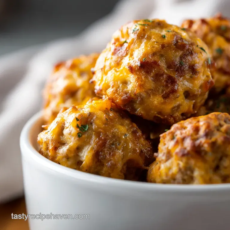 Sausage Balls: The Ultimate Three-Ingredient Classic