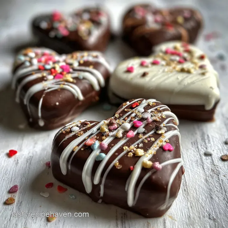 Valentine Chocolate Heart Snack