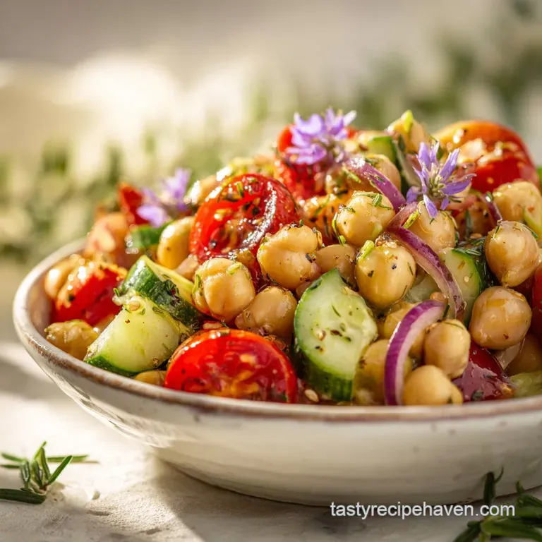 Vegan Chickpea Salad