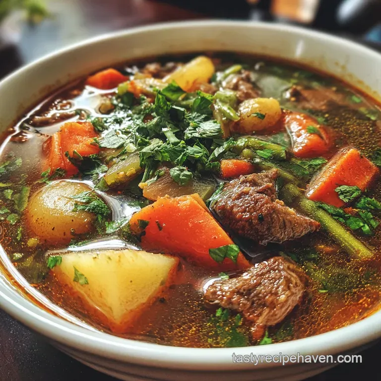 Vegetable Beef Soup: Comforting Classic
